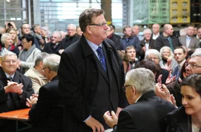 Neujahrsempfang - Hauptredner Hans-Joachim Fuchtel MdB, Parlamentarischer Staatssekretär im Bundesministerium für Entwicklung und wirtschaftliche Zusammenarbeit (Foto: Schwäbische Post)