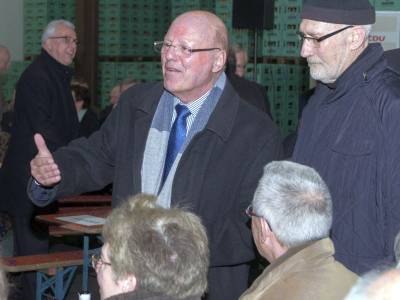 Neujahrsempfang - CDU-Ehrenvorsitzender Georg Brunnhuber