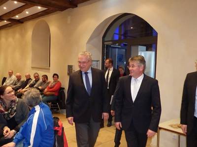 Politischer Diskussionsabend mit Bayerns Innenminister Joachim Herrmann und Winfried Mack MdL - 