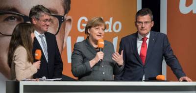 Bundeskanzlerin Dr. Angela Merkel zu Gast in Aalen - 