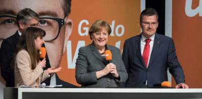 Bundeskanzlerin Dr. Angela Merkel zu Gast in Aalen - 