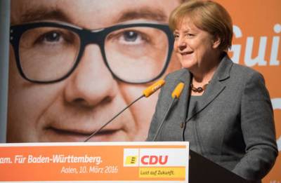 Bundeskanzlerin Dr. Angela Merkel zu Gast in Aalen - 