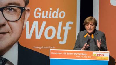 Bundeskanzlerin Dr. Angela Merkel zu Gast in Aalen - 
