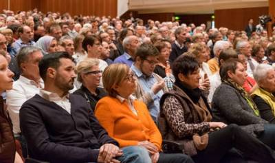 Bundeskanzlerin Dr. Angela Merkel zu Gast in Aalen - 