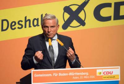 Bundeskanzlerin Dr. Angela Merkel zu Gast in Aalen - 
