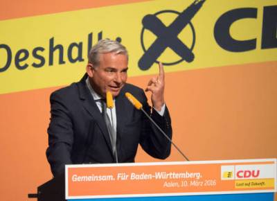 Bundeskanzlerin Dr. Angela Merkel zu Gast in Aalen - 