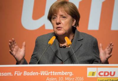 Bundeskanzlerin Dr. Angela Merkel zu Gast in Aalen - 