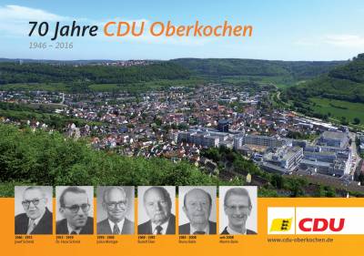 70 Jahre CDU-Stadtverband Oberkochen - 