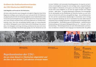 70 Jahre CDU-Stadtverband Oberkochen - 