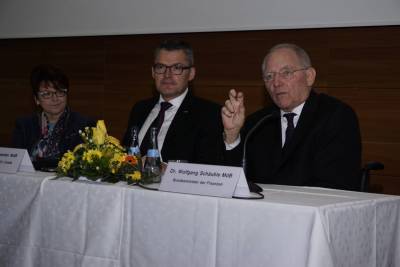 Neujahrsempfang mit Bundesfinanzminister Dr. Wolfgang Schuble MdB - 