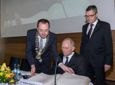 Neujahrsempfang mit Bundesfinanzminister Dr. Wolfgang Schuble MdB - 