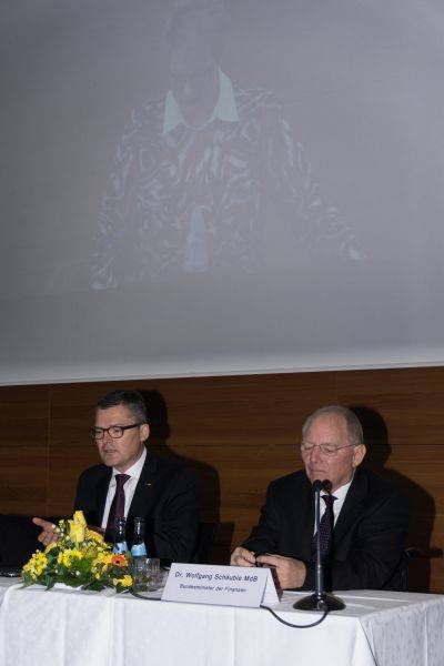 Neujahrsempfang mit Bundesfinanzminister Dr. Wolfgang Schuble MdB - 