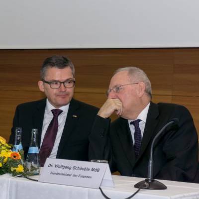 Neujahrsempfang mit Bundesfinanzminister Dr. Wolfgang Schuble MdB - 