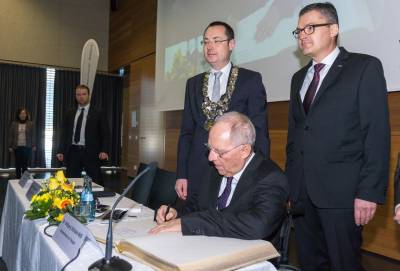 Neujahrsempfang mit Bundesfinanzminister Dr. Wolfgang Schuble MdB - 