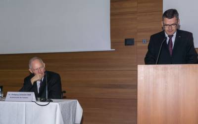 Neujahrsempfang mit Bundesfinanzminister Dr. Wolfgang Schuble MdB - 