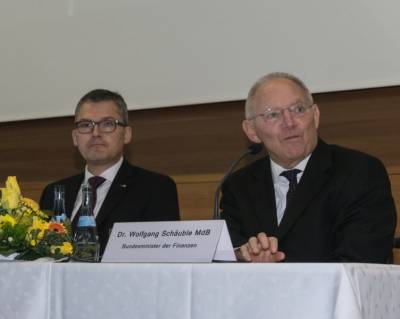 Neujahrsempfang mit Bundesfinanzminister Dr. Wolfgang Schuble MdB - 