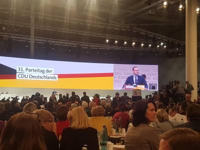 Die CDU Ostalb auf dem Bundesparteitag in Hamburg - 