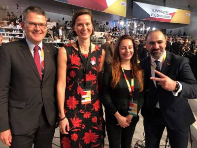 Die CDU Ostalb auf dem Bundesparteitag in Hamburg - 