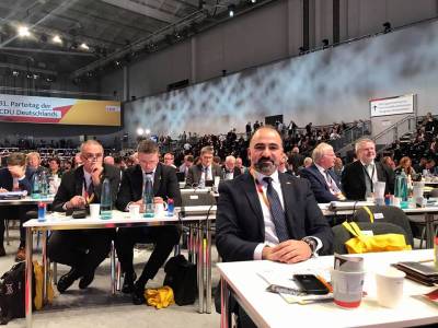 Die CDU Ostalb auf dem Bundesparteitag in Hamburg - 