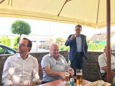 Biergartengespräch in Tannhausen - 