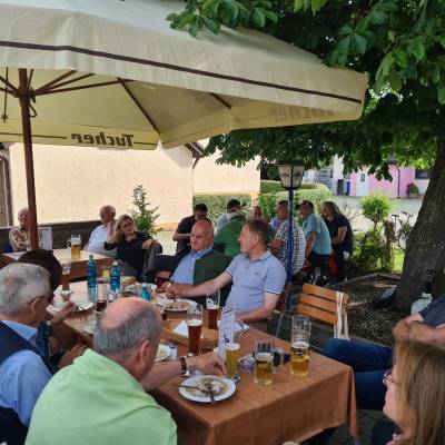Biergartengesprch in Tannhausen - 