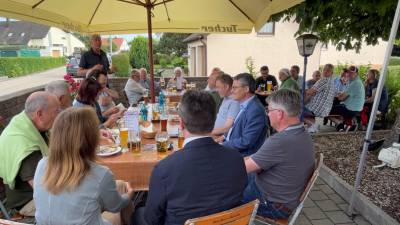 Biergartengesprch in Tannhausen - 