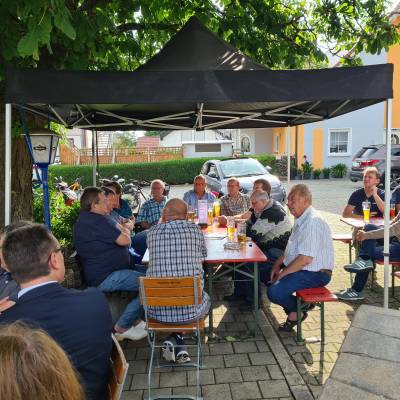 Biergartengesprch in Tannhausen - 