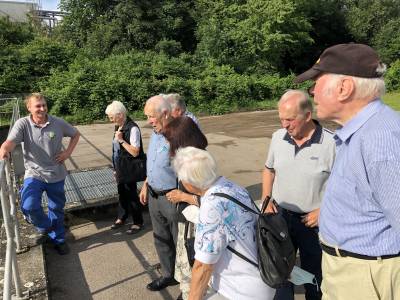 Senioren Union Httlingen: Betriebsbesichtigung der Abwasserklranlage Aalen - 