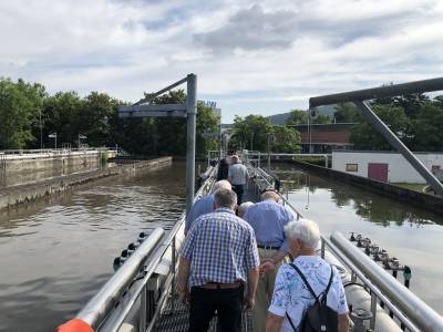 Senioren Union Httlingen: Betriebsbesichtigung der Abwasserklranlage Aalen - 