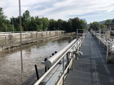 Senioren Union Httlingen: Betriebsbesichtigung der Abwasserklranlage Aalen - 
