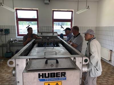 Senioren Union Httlingen: Betriebsbesichtigung der Abwasserklranlage Aalen - 