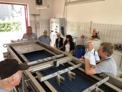 Senioren Union Httlingen: Betriebsbesichtigung der Abwasserklranlage Aalen - 