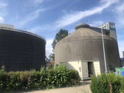 Senioren Union Httlingen: Betriebsbesichtigung der Abwasserklranlage Aalen - 