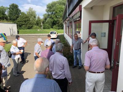Senioren Union Httlingen: Betriebsbesichtigung der Abwasserklranlage Aalen - 