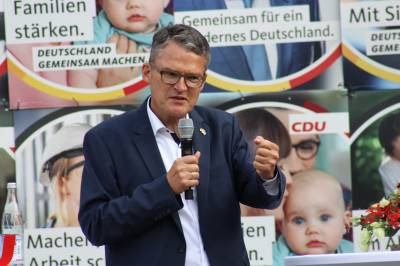 Brgertreff mit Paul Ziemiak in Aalen - 