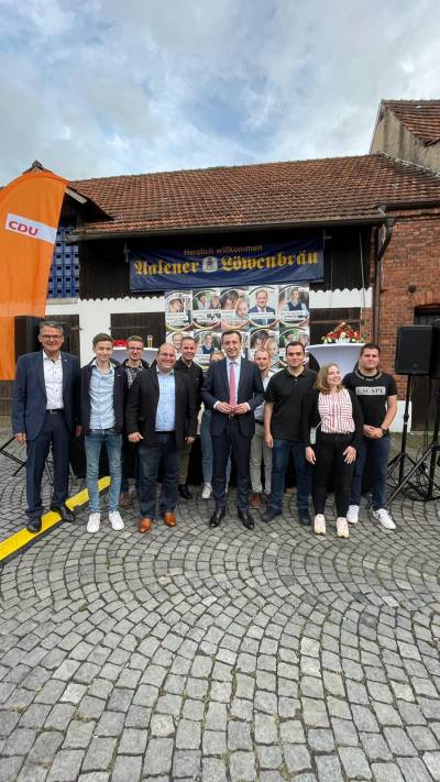 Brgertreff mit Paul Ziemiak in Aalen - 
