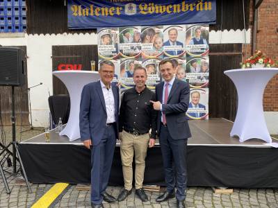 Brgertreff mit Paul Ziemiak in Aalen - 