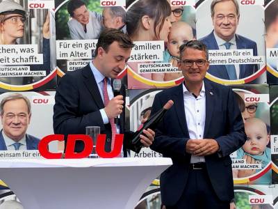 Brgertreff mit Paul Ziemiak in Aalen - 