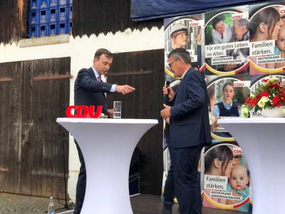 Brgertreff mit Paul Ziemiak in Aalen - 