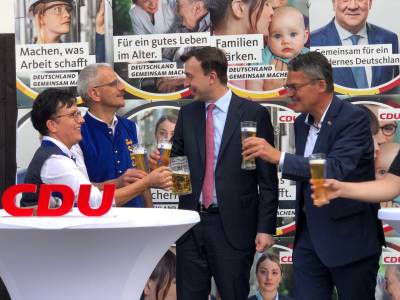 Brgertreff mit Paul Ziemiak in Aalen - 