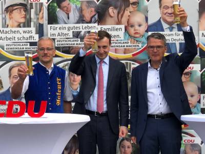 Brgertreff mit Paul Ziemiak in Aalen - 