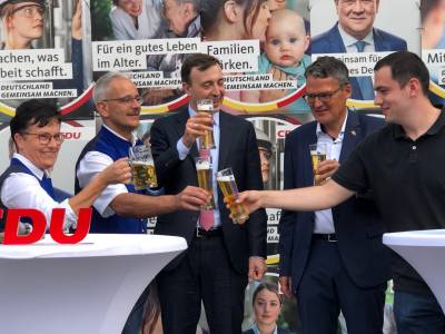 Brgertreff mit Paul Ziemiak in Aalen - 