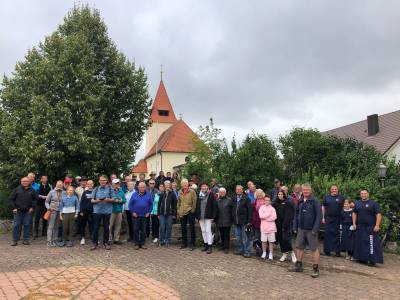 CDU-Sommerwanderung 2021 - Tag 1 in Unterschneidheim  - 