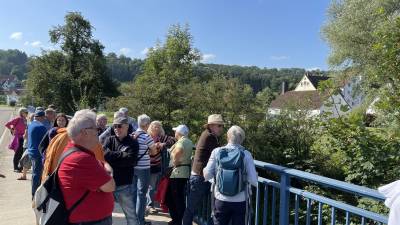 CDU-Sommerwanderung 2021 - Tag 2 in Fachsenfeld und Abtsgmnd - 