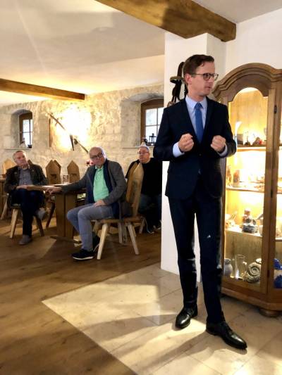 Wirtschaftspolitisches Frhstckt mit  Dr. Carsten Linnemann MdB - 