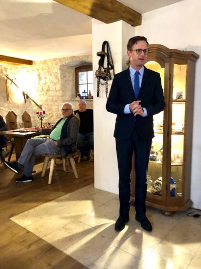 Wirtschaftspolitisches Frhstckt mit  Dr. Carsten Linnemann MdB - 