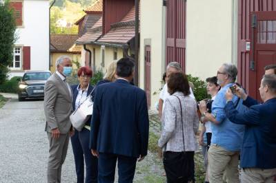 Armin Laschet besucht Ostalbkreis, Essingen - 