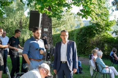 Armin Laschet besucht Ostalbkreis, Essingen - 
