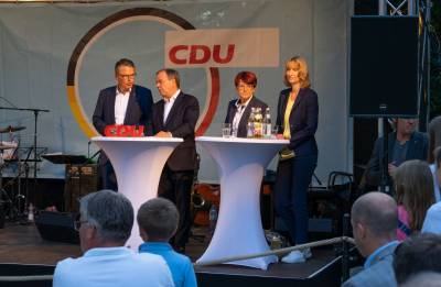 Armin Laschet besucht Ostalbkreis, Essingen - 