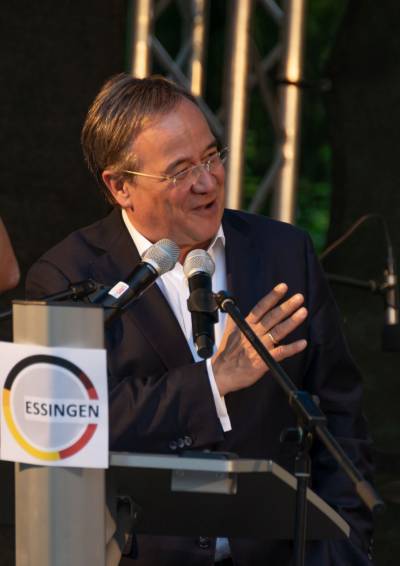 Armin Laschet besucht Ostalbkreis, Essingen - 